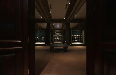 Explore the elegant interior of an Istanbul museum showcasing art and artifacts.